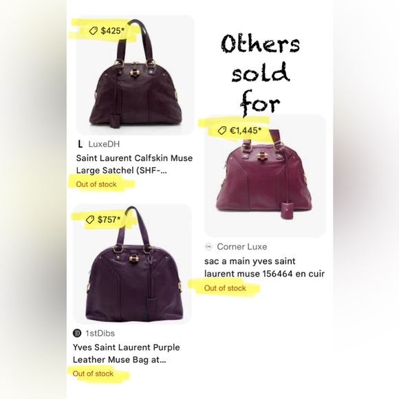 Yves Saint Laurent Muse Shoulder Bag - Picture 16 of 16